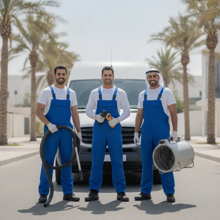Water Damage Restoration team in Abu Dhabi